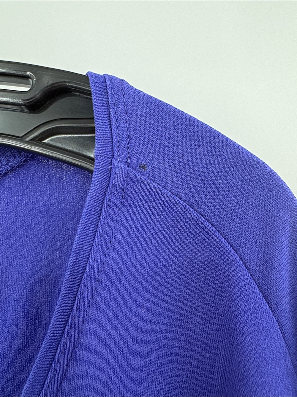 Eileen Fisher 100% Silk Scoop Neck Short Sleeve Top in Cobalt Size 2X - Picture 5 of 9